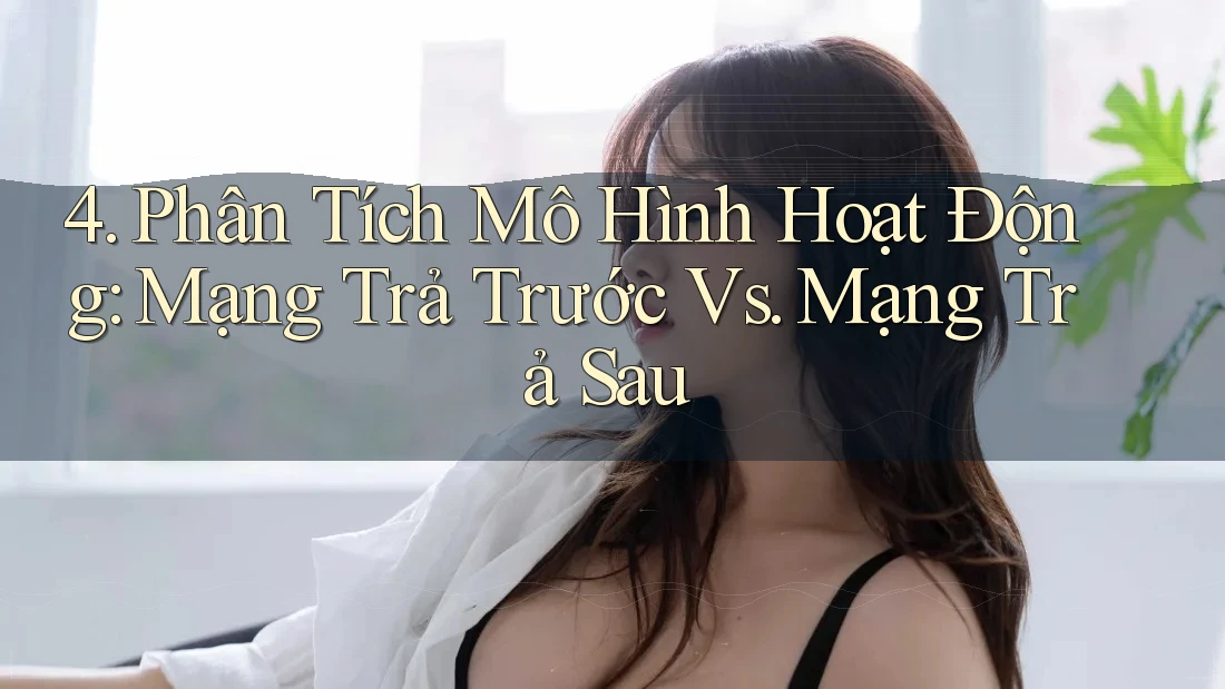 4. Phân Tích Mô Hình Hoạt Động: Mạng Trả Trước Vs. Mạng Trả Sau 4. Phân Tích Mô Hình Hoạt Động: Mạng Trả Trước Vs. Mạng Trả Sau