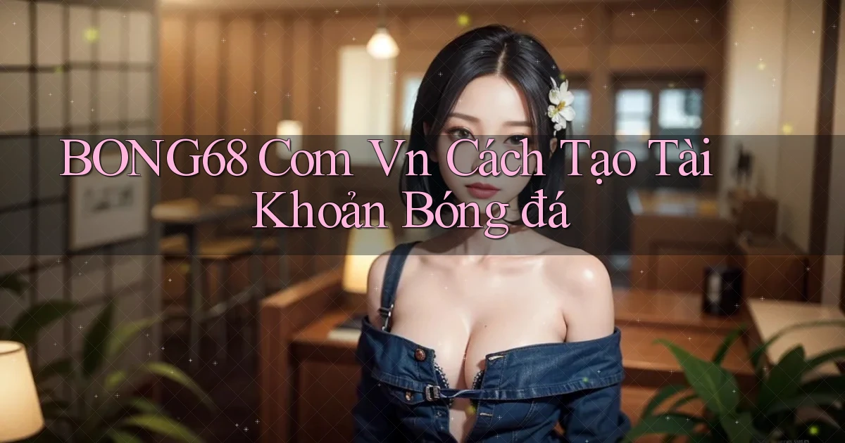 bong68 com vn cách tạo tài khoản bóng đá