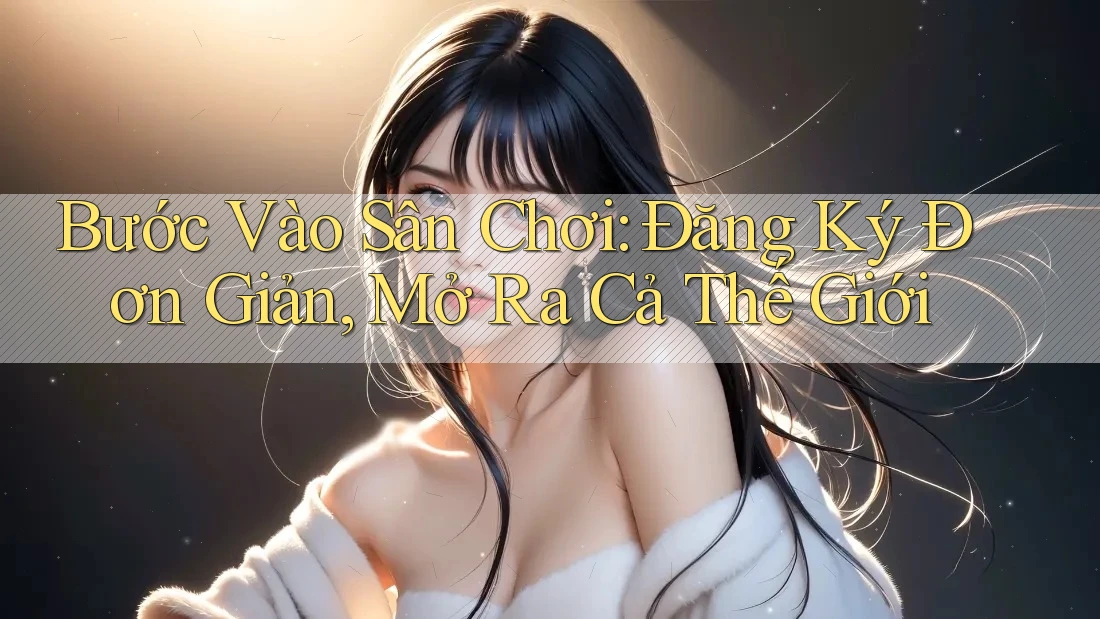 Bước Vào Sân Chơi: Đăng Ký Đơn Giản, Mở Ra Cả Thế Giới