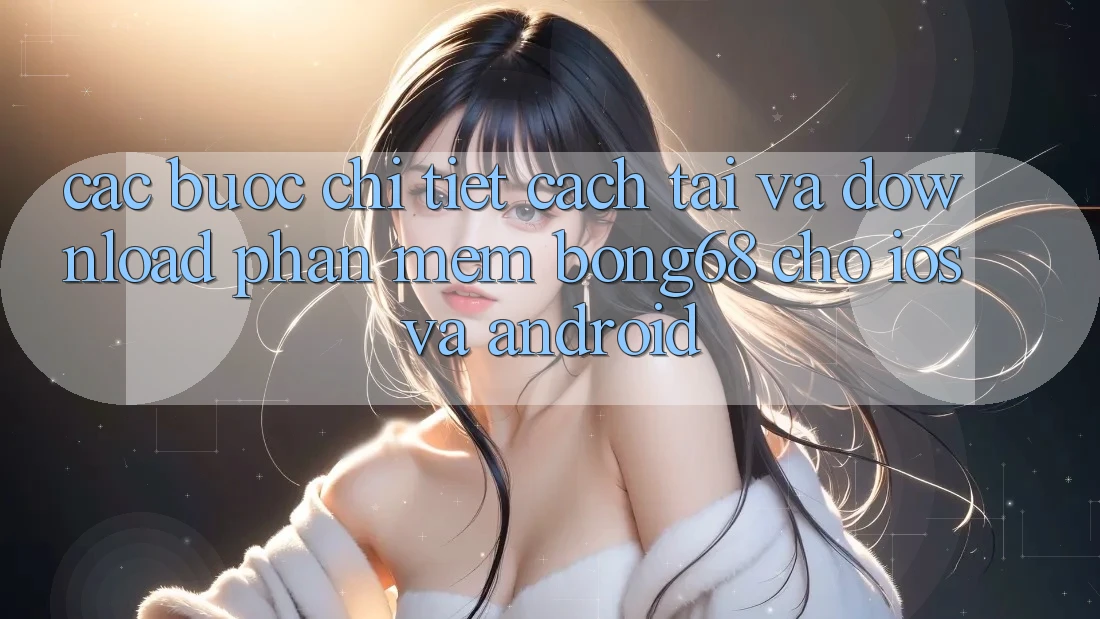Các bước Chi Tiết Cách Tải Và Download Phần mềm Bong68 Cho iOS Và Android