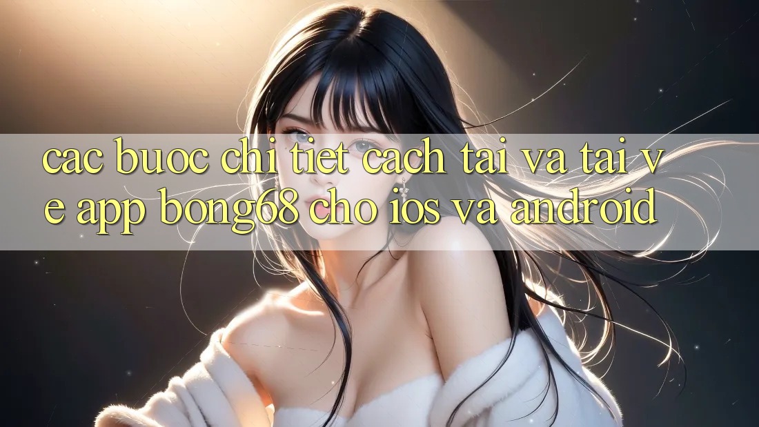 Các bước Chi Tiết Cách Tải Và Tải về App Bong68 Cho iOS Và Android