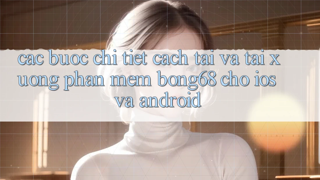 Các bước Chi Tiết Cách Tải Và Tải xuống Phần mềm Bong68 Cho iOS Và Android
