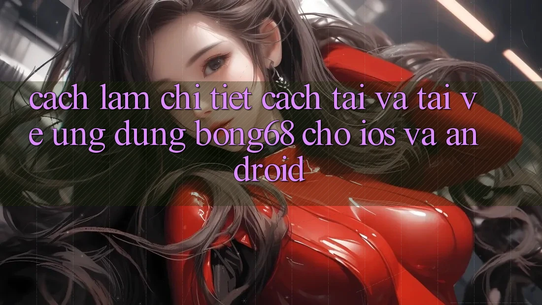 Cách làm Chi Tiết Cách Tải Và Tải về Ứng Dụng Bong68 Cho iOS Và Android