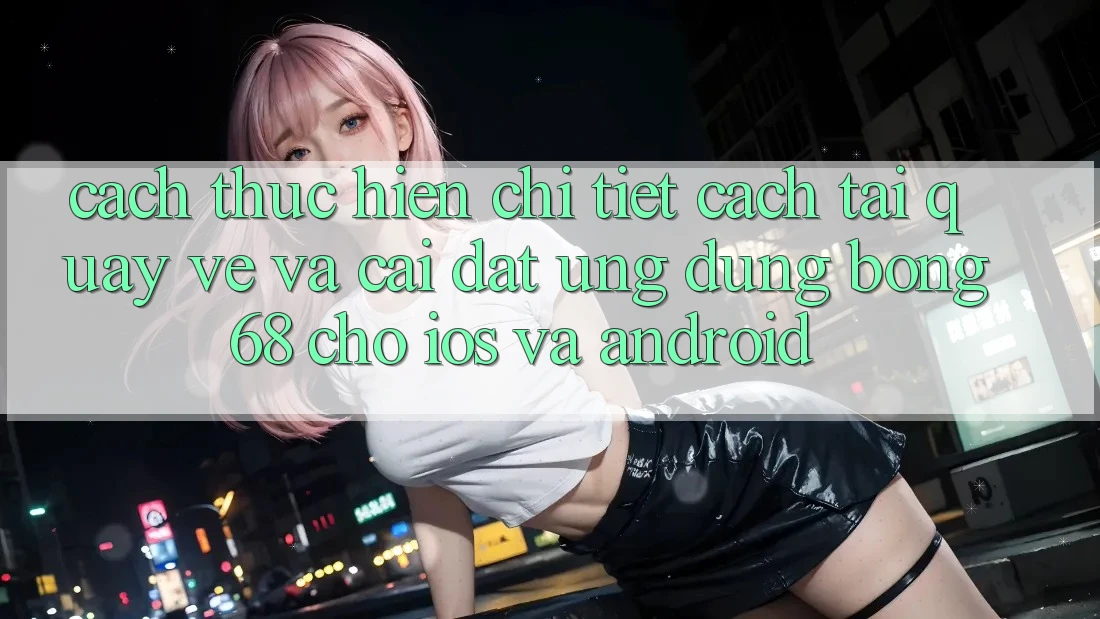 Cách thực hiện Chi Tiết Cách Tải quay về Và Cài Đặt Ứng Dụng Bong68 Cho iOS Và Android