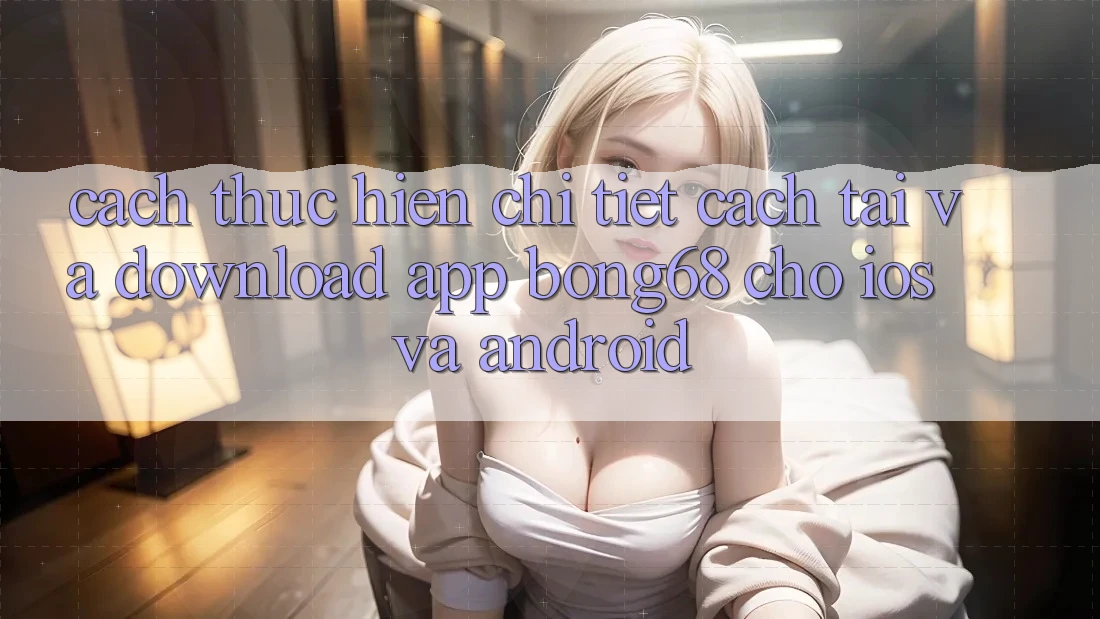 Cách thực hiện Chi Tiết Cách Tải Và Download App Bong68 Cho iOS Và Android