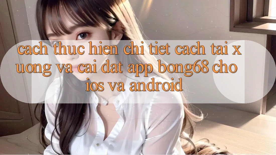 Cách thực hiện Chi Tiết Cách Tải xuống Và Cài Đặt App Bong68 Cho iOS Và Android Cách thực hiện Chi Tiết Cách Tải xuống Và Cài Đặt App Bong68 Cho iOS Và Android