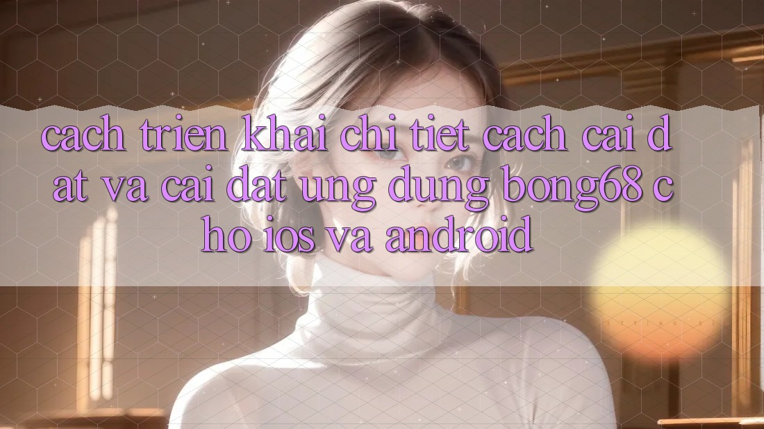 Cách triển khai Chi Tiết Cách Cài đặt Và Cài Đặt Ứng Dụng Bong68 Cho iOS Và Android