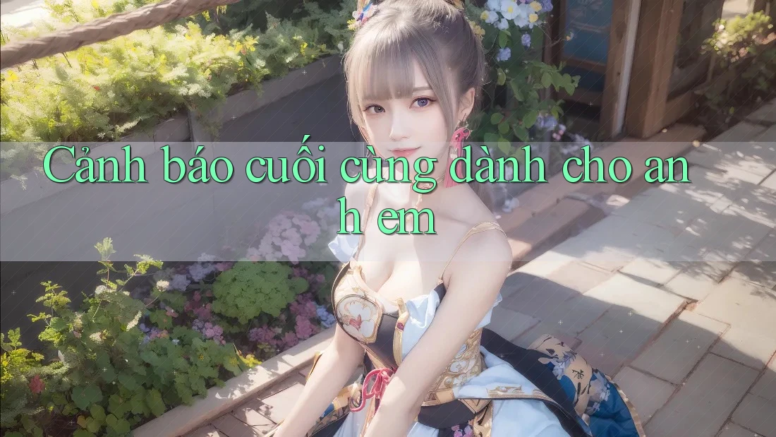Cảnh báo cuối cùng dành cho anh em Cảnh báo cuối cùng dành cho anh em