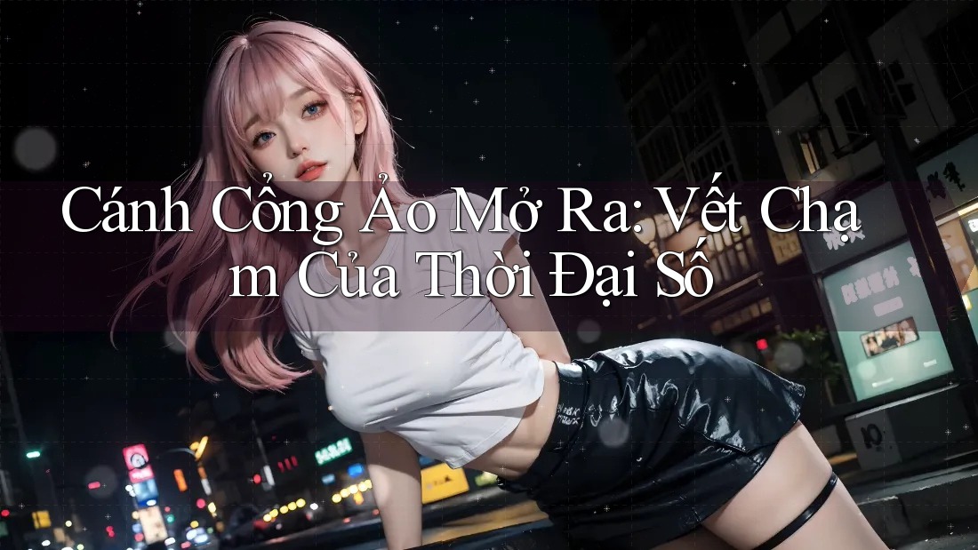 Cánh Cổng Ảo Mở Ra: Vết Chạm Của Thời Đại Số