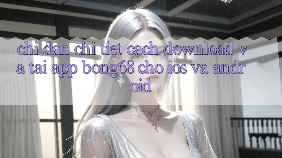 Chỉ dẫn Chi Tiết Cách Download Và Tải App Bong68 Cho iOS Và Android