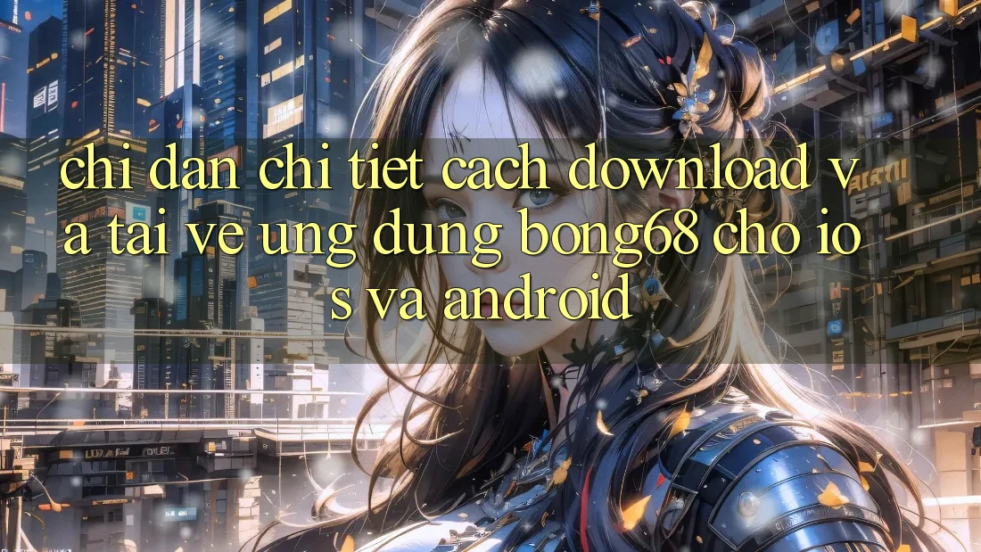 Chỉ dẫn Chi Tiết Cách Download Và Tải về Ứng Dụng Bong68 Cho iOS Và Android