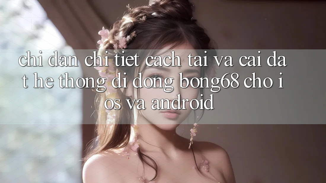 Chỉ dẫn Chi Tiết Cách Tải Và Cài Đặt Hệ thống di động Bong68 Cho iOS Và Android Chỉ dẫn Chi Tiết Cách Tải Và Cài Đặt Hệ thống di động Bong68 Cho iOS Và Android