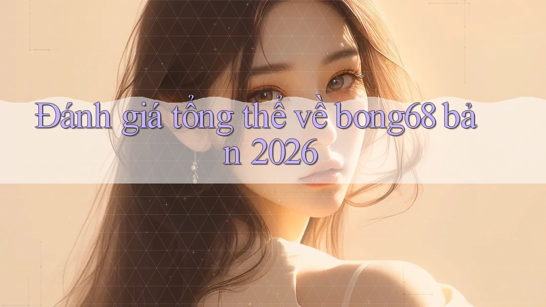 Đánh giá tổng thể về bong68 bản 2026 Đánh giá tổng thể về bong68 bản 2026