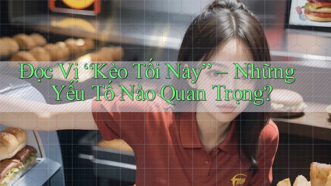 Đọc Vị “Kèo Tối Nay” – Những Yếu Tố Nào Quan Trọng? Đọc Vị “Kèo Tối Nay” – Những Yếu Tố Nào Quan Trọng?