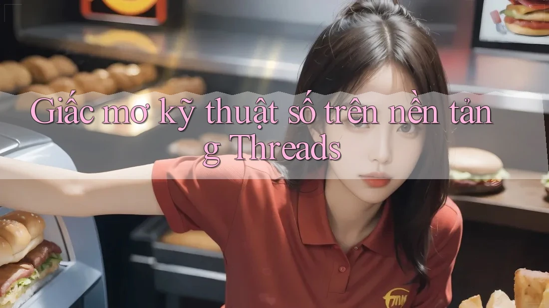 Giấc mơ kỹ thuật số trên nền tảng Threads