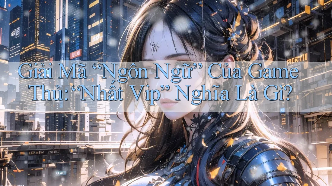 Giải Mã “Ngôn Ngữ” Của Game Thủ: “Nhất Vip” Nghĩa Là Gì?