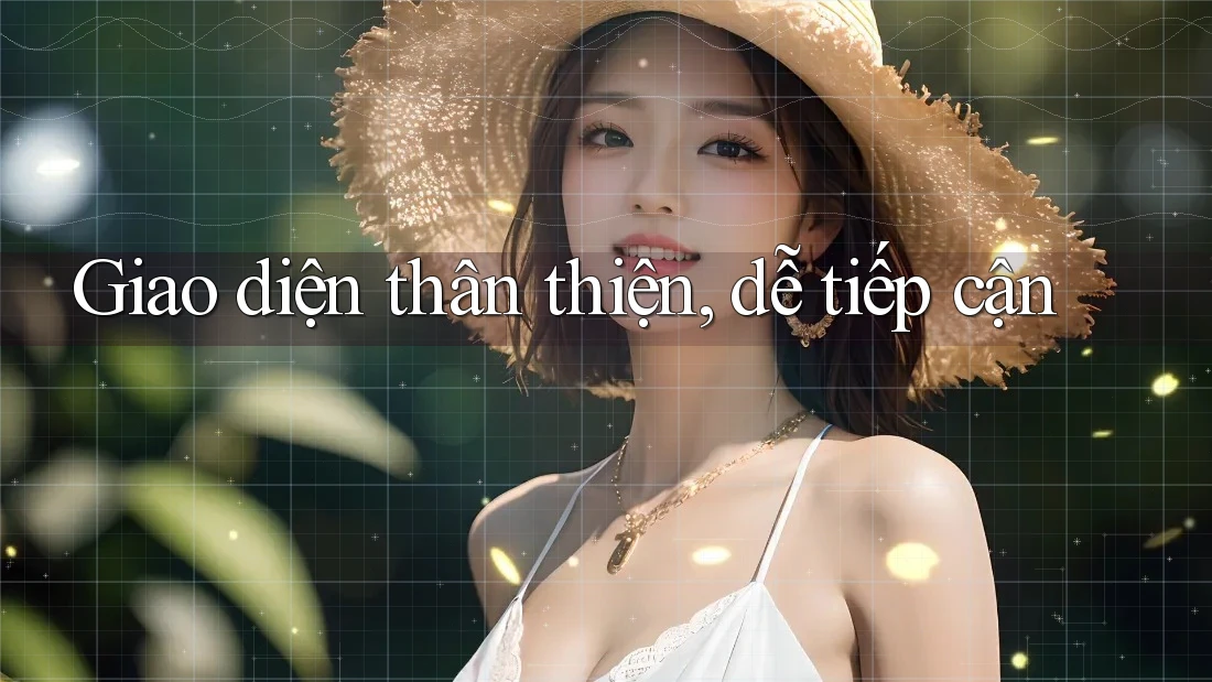Giao diện thân thiện, dễ tiếp cận Giao diện thân thiện, dễ tiếp cận