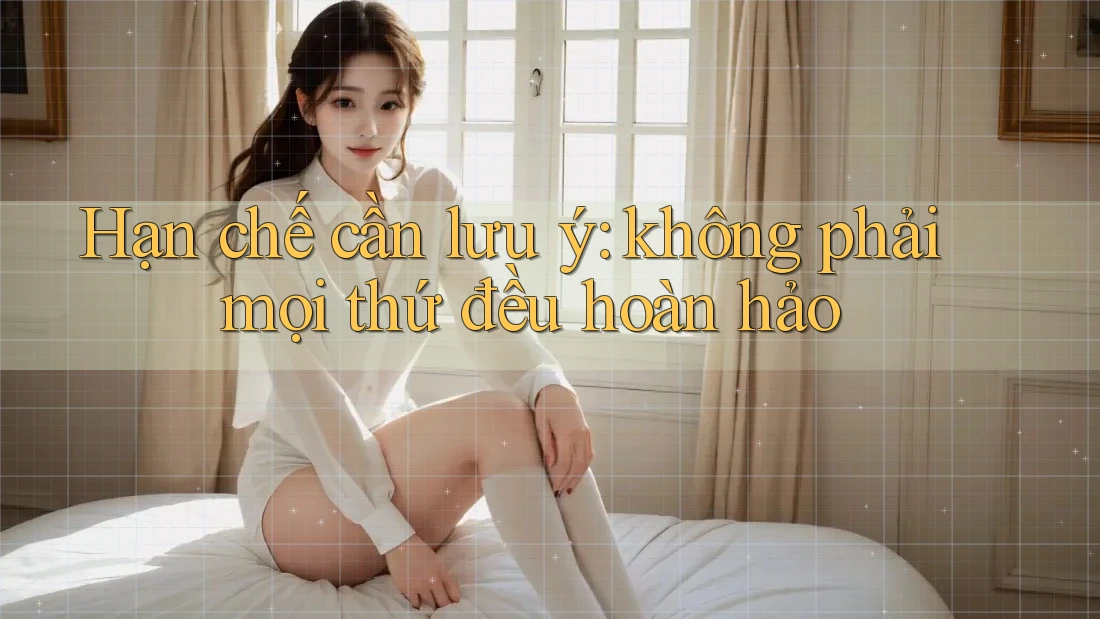Hạn chế cần lưu ý – Không phải mọi thứ đều hoàn hảo Hạn chế cần lưu ý – Không phải mọi thứ đều hoàn hảo