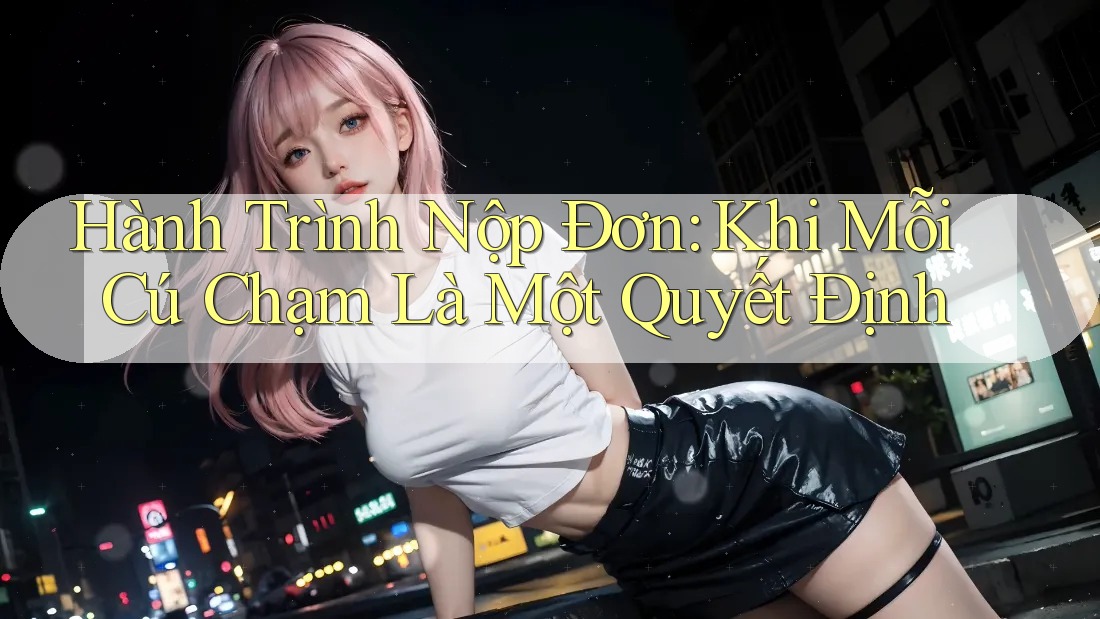 Hành Trình Nộp Đơn: Khi Mỗi Cú Chạm Là Một Quyết Định