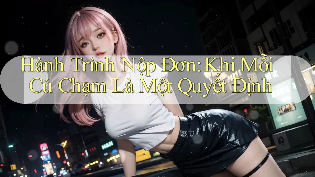 Hành Trình Nộp Đơn: Khi Mỗi Cú Chạm Là Một Quyết Định