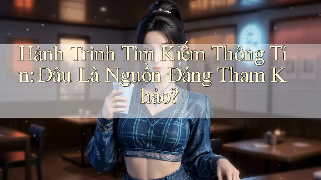 Hành Trình Tìm Kiếm Thông Tin: Đâu Là Nguồn Đáng Tham Khảo? Hành Trình Tìm Kiếm Thông Tin: Đâu Là Nguồn Đáng Tham Khảo?