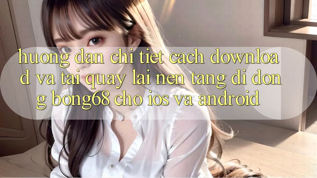 Hướng Dẫn Chi Tiết Cách Download Và Tải quay lại Nền tảng di động Bong68 Cho iOS Và Android