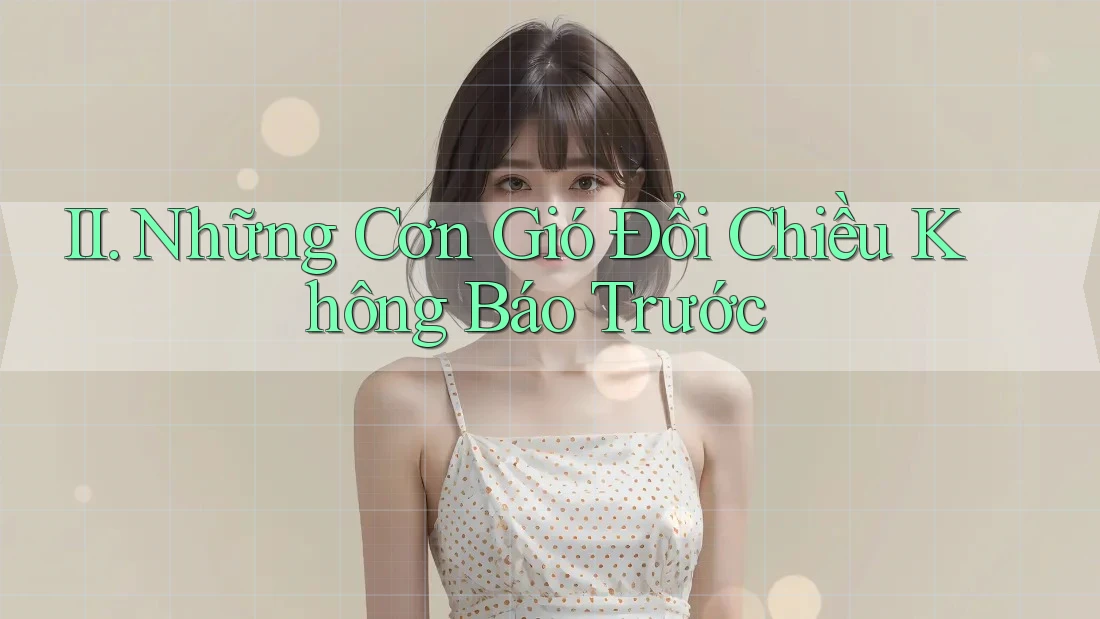 II. Những Cơn Gió Đổi Chiều Không Báo Trước II. Những Cơn Gió Đổi Chiều Không Báo Trước