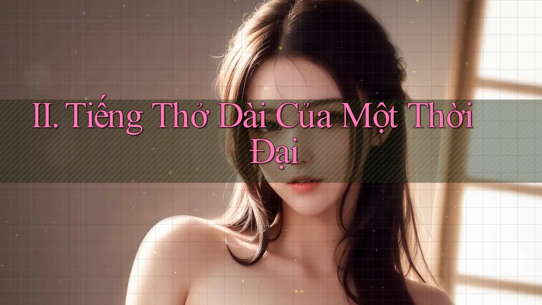 II. Tiếng Thở Dài Của Một Thời Đại