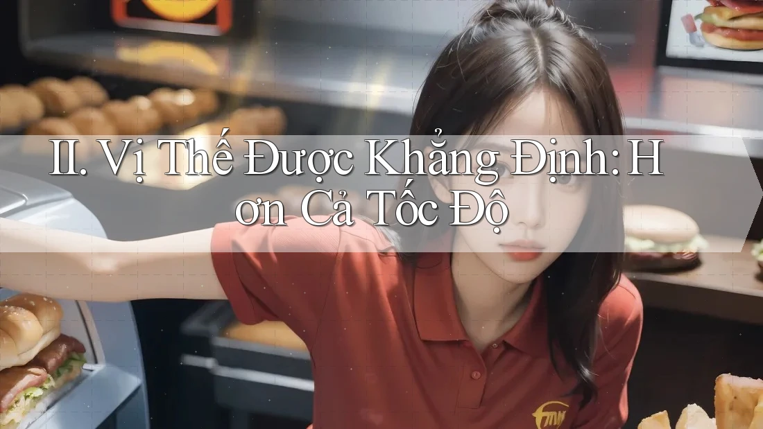 II. Vị Thế Được Khẳng Định: Hơn Cả Tốc Độ
