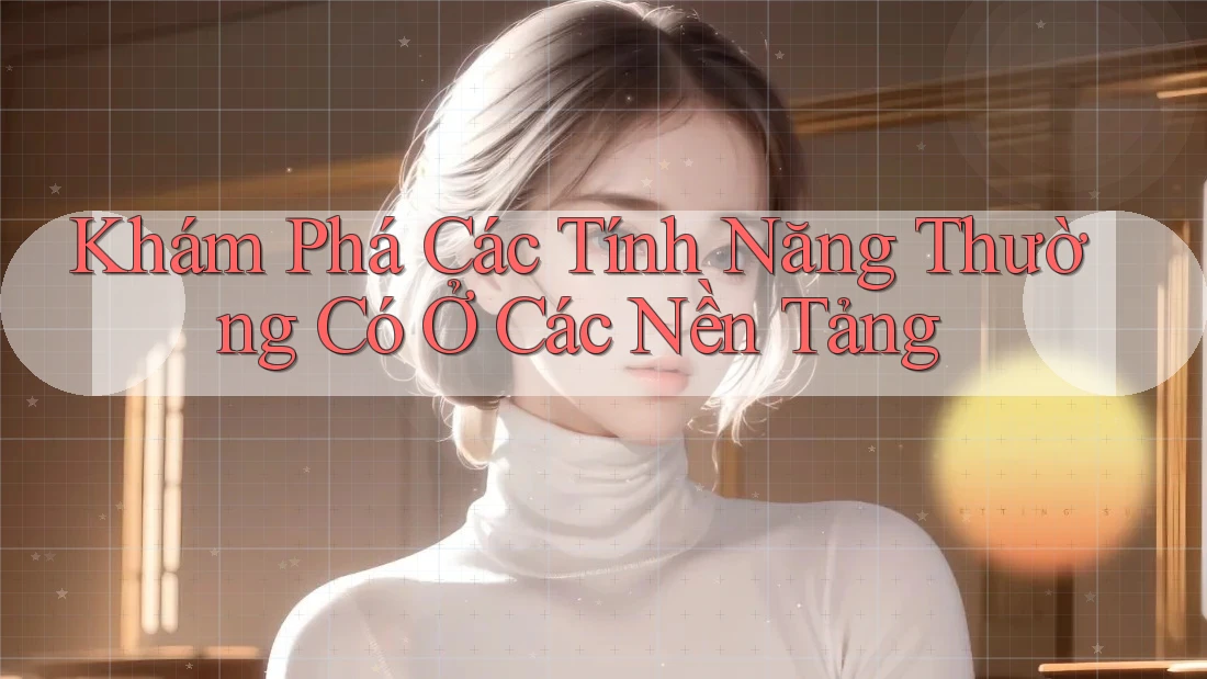 Khám Phá Các Tính Năng Thường Có Ở Các Nền Tảng