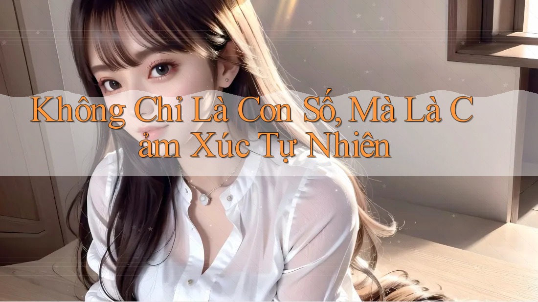 Không Chỉ Là Con Số, Mà Là Cảm Xúc Tự Nhiên