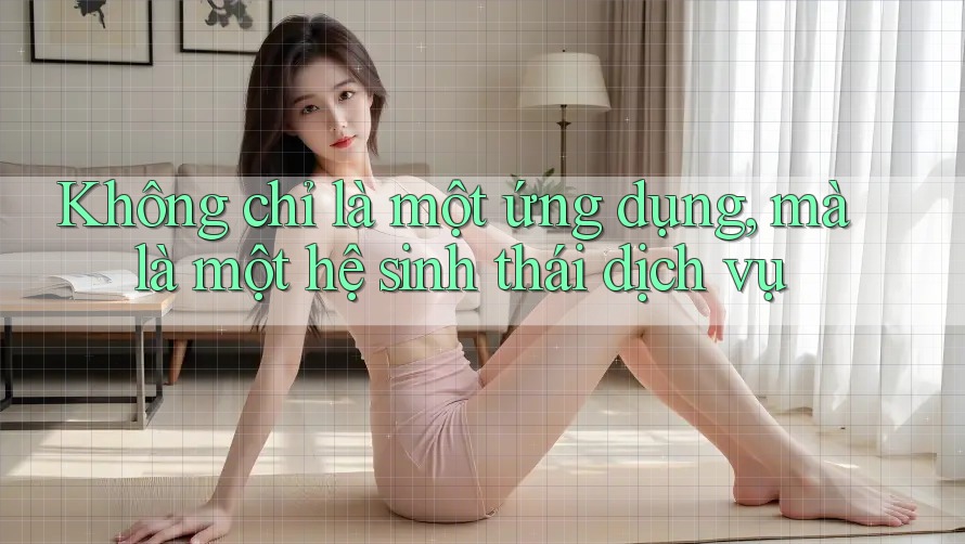Không chỉ là một ứng dụng, mà là một hệ sinh thái dịch vụ