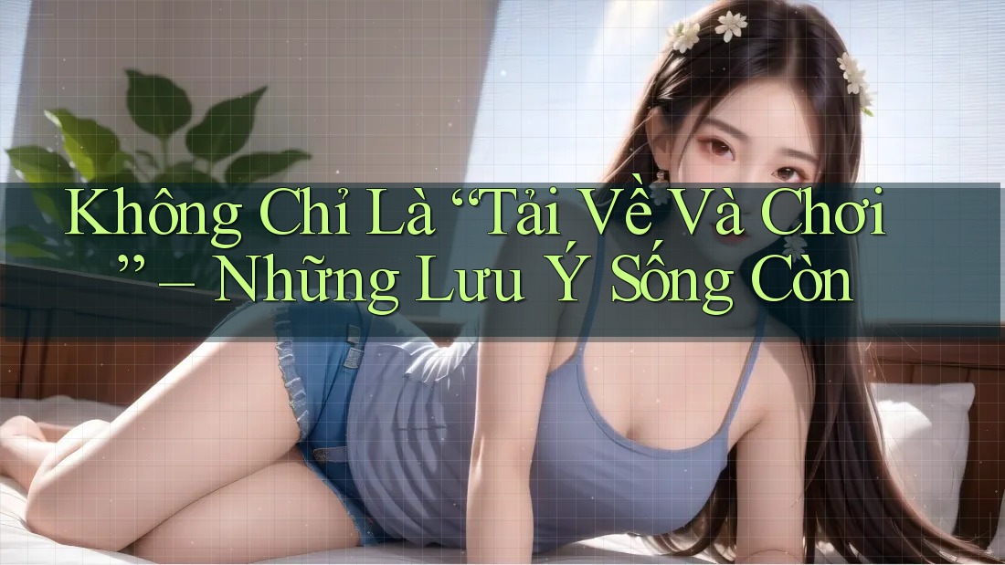Không Chỉ Là “Tải Về Và Chơi” – Những Lưu Ý Sống Còn Không Chỉ Là “Tải Về Và Chơi” – Những Lưu Ý Sống Còn