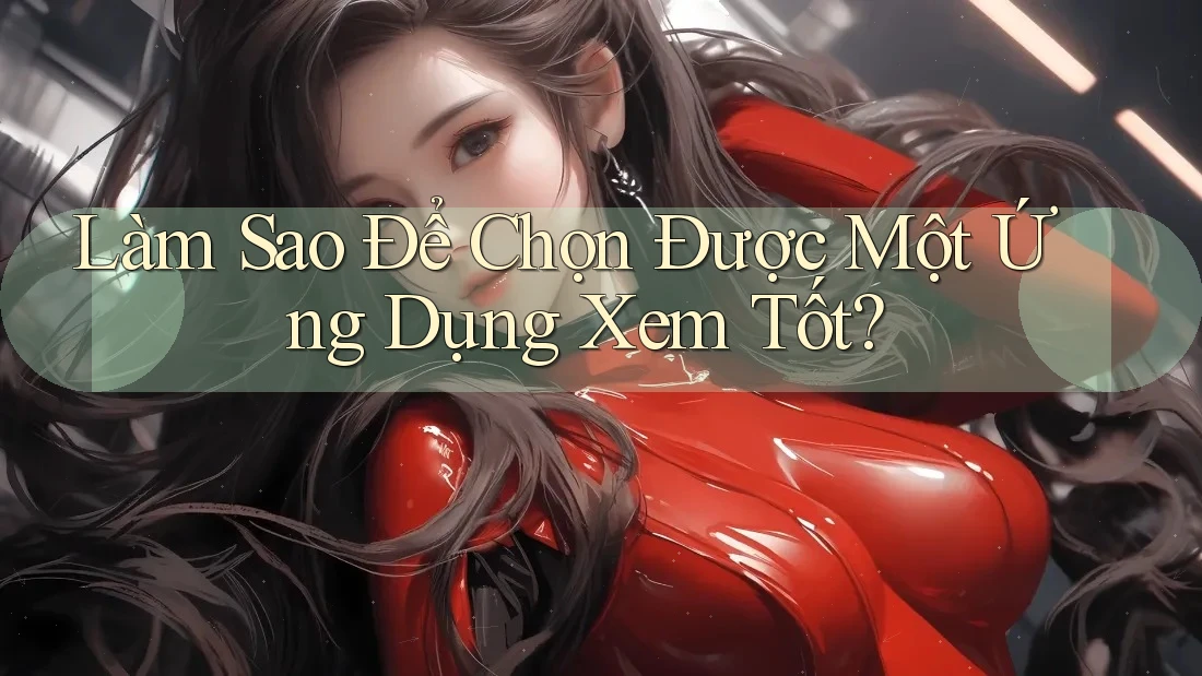 Làm Sao Để Chọn Được Một Ứng Dụng Xem Tốt?