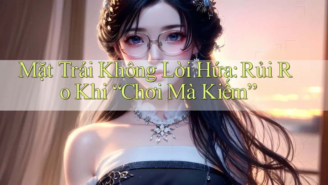 Mặt Trái Không Lời Hứa: Rủi Ro Khi “Chơi Mà Kiếm” Mặt Trái Không Lời Hứa: Rủi Ro Khi “Chơi Mà Kiếm”