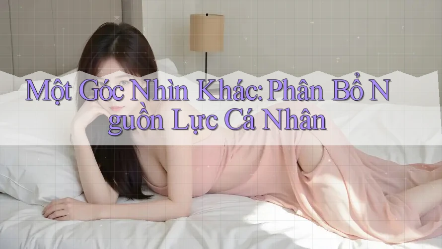 Một Góc Nhìn Khác: Phân Bổ Nguồn Lực Cá Nhân Một Góc Nhìn Khác: Phân Bổ Nguồn Lực Cá Nhân