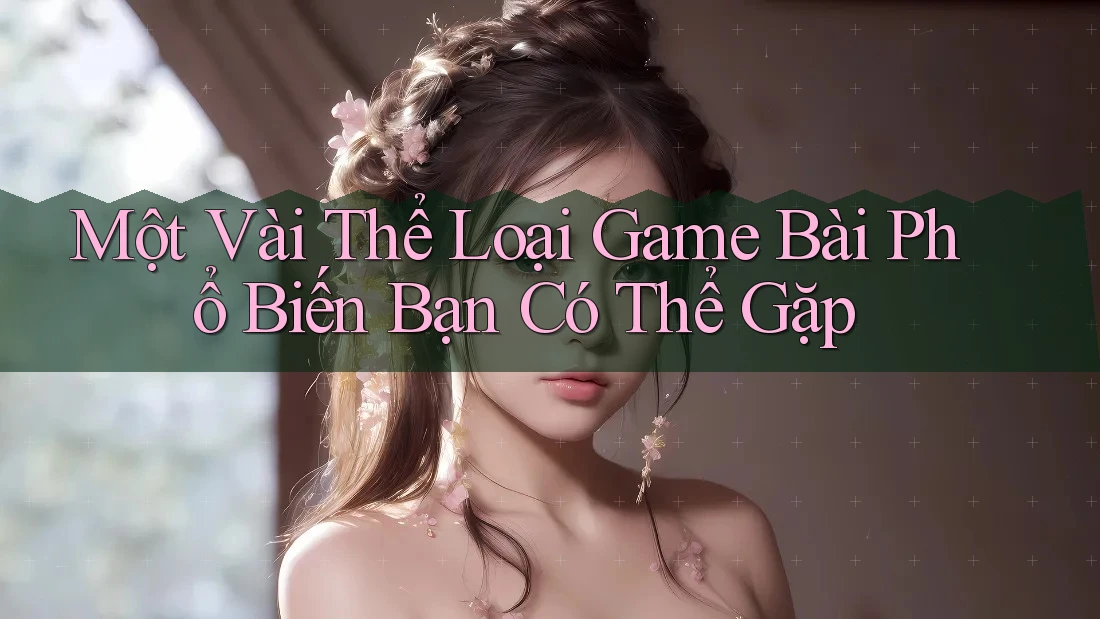 Một Vài Thể Loại Game Bài Phổ Biến Bạn Có Thể Gặp