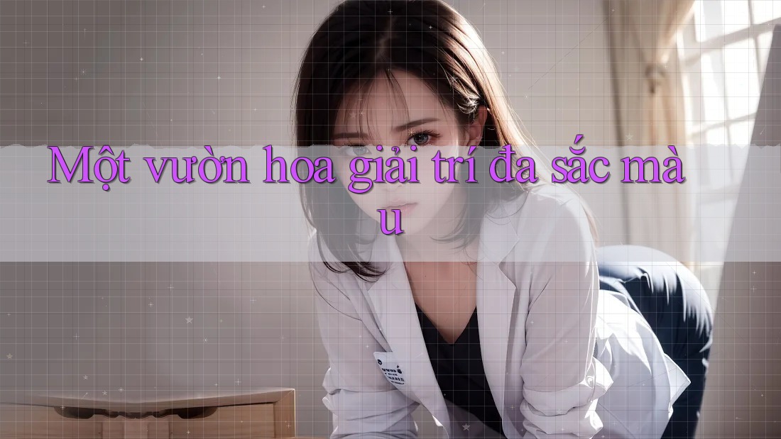 Một vườn hoa giải trí đa sắc màu