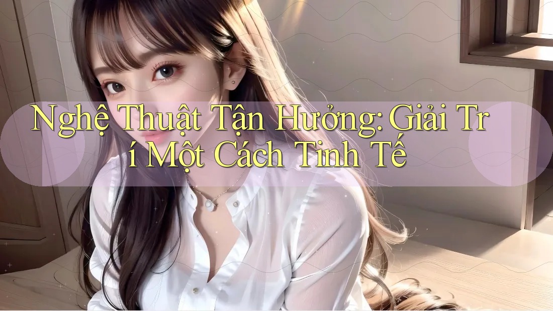 Nghệ Thuật Tận Hưởng: Giải Trí Một Cách Tinh Tế