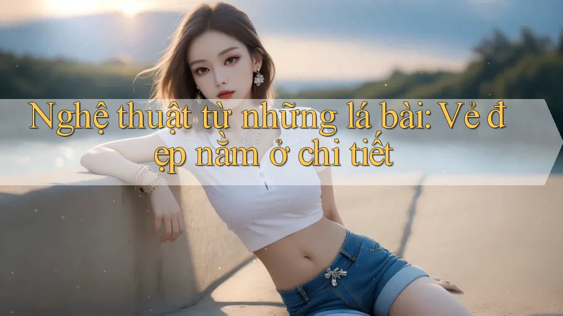 Nghệ thuật từ những lá bài: Vẻ đẹp nằm ở chi tiết