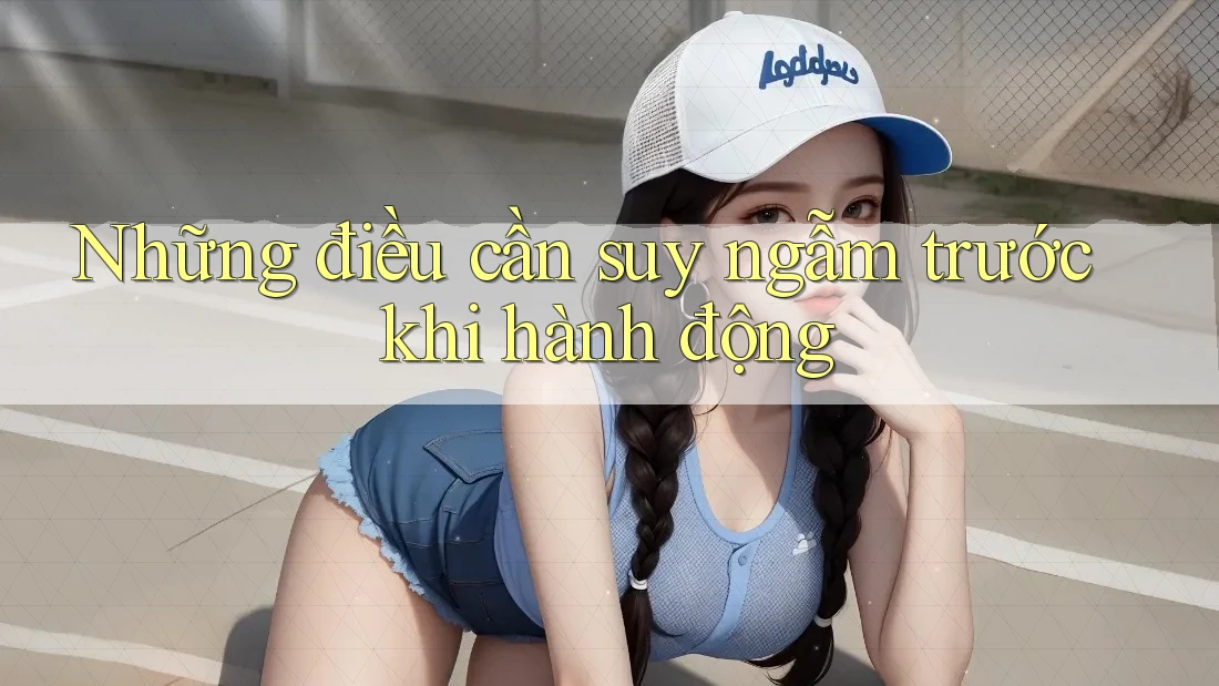 Những điều cần suy ngẫm trước khi hành động