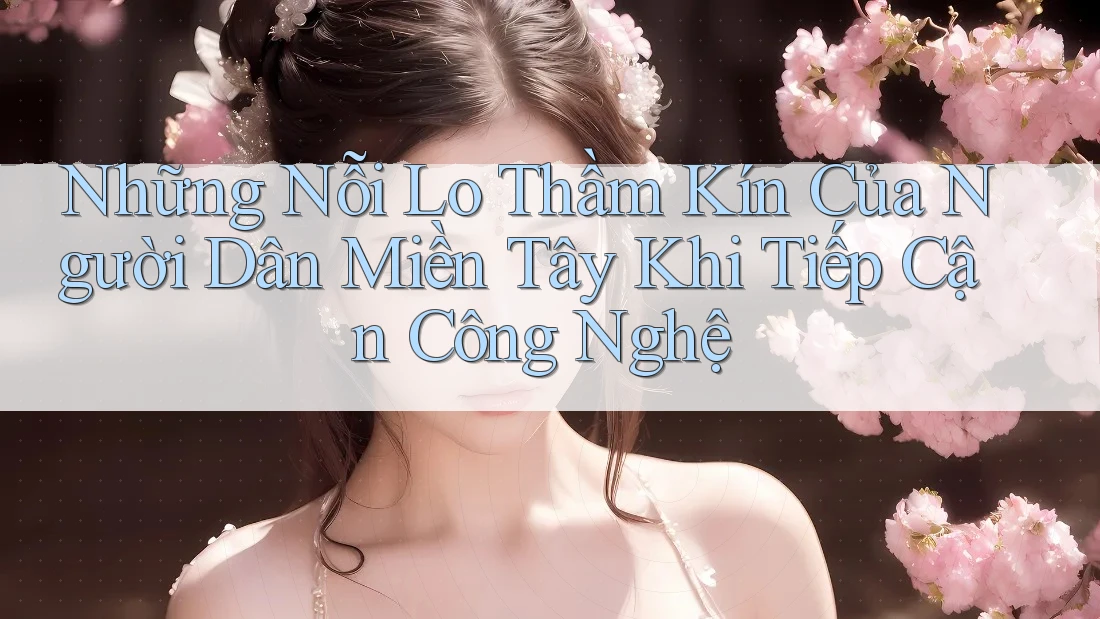 Những Nỗi Lo Thầm Kín Của Người Dân Miền Tây Khi Tiếp Cận Công Nghệ