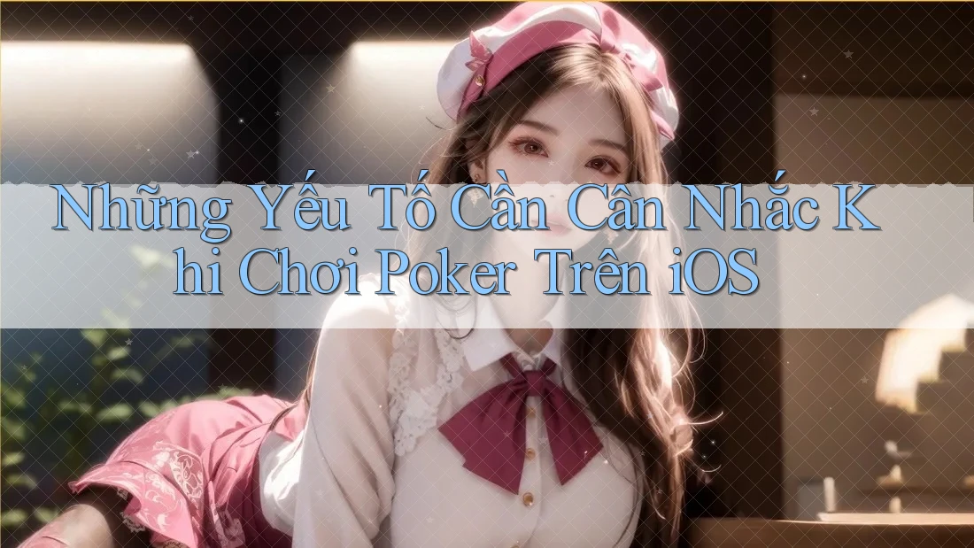 Những Yếu Tố Cần Cân Nhắc Khi Chơi Poker Trên iOS