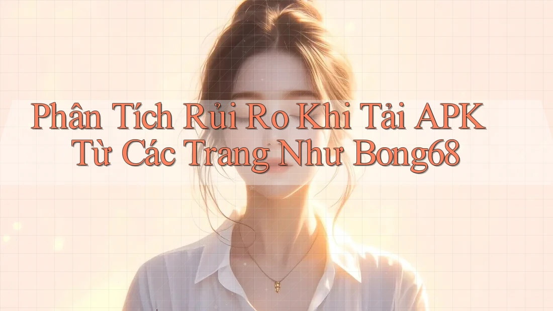 Phân Tích Rủi Ro Khi Tải APK Từ Các Trang Như Bong68