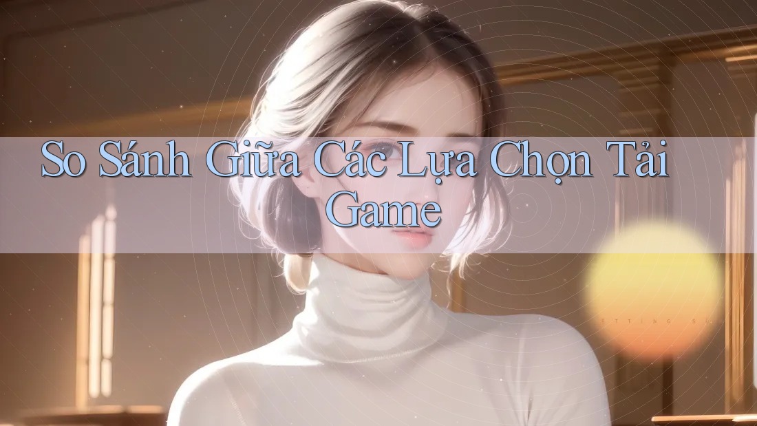 So Sánh Giữa Các Lựa Chọn Tải Game So Sánh Giữa Các Lựa Chọn Tải Game