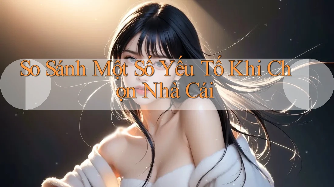 So Sánh Một Số Yếu Tố Khi Chọn Nhà Cái
