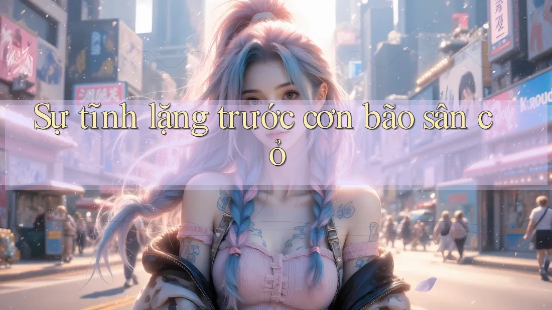 Sự tĩnh lặng trước cơn bão sân cỏ