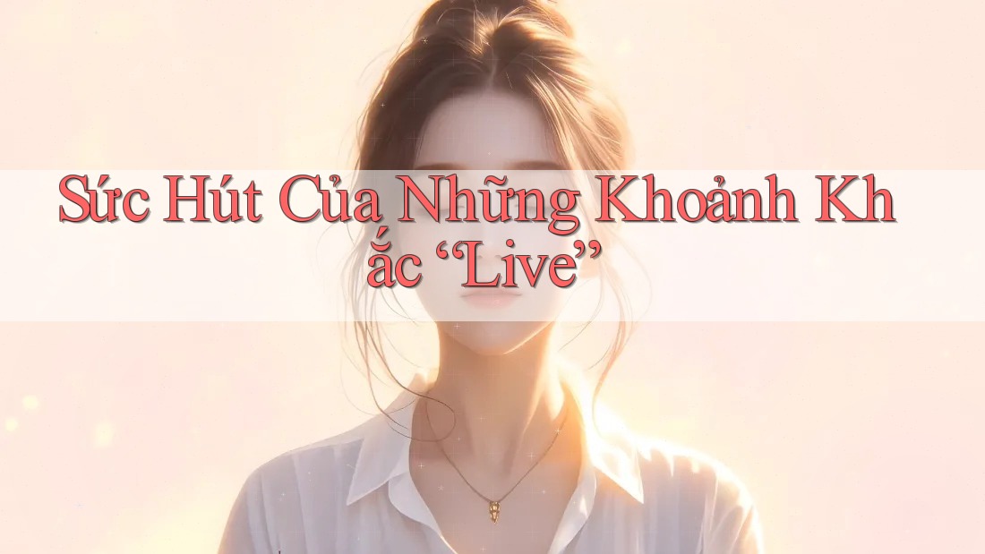 Sức Hút Của Những Khoảnh Khắc “Live”
