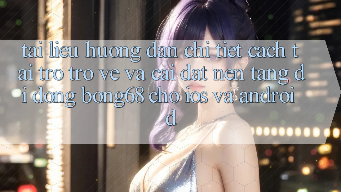 Tài liệu hướng dẫn Chi Tiết Cách Tải trở trở về Và Cài Đặt Nền tảng di động Bong68 Cho iOS Và Android