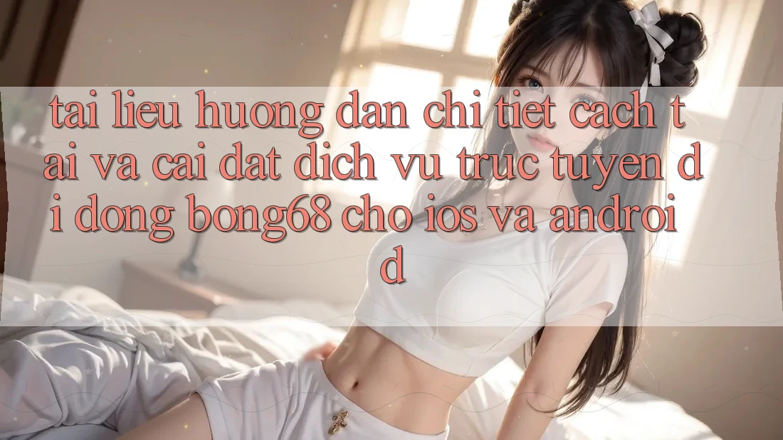 Tài liệu hướng dẫn Chi Tiết Cách Tải Và Cài Đặt Dịch vụ trực tuyến di động Bong68 Cho iOS Và Android